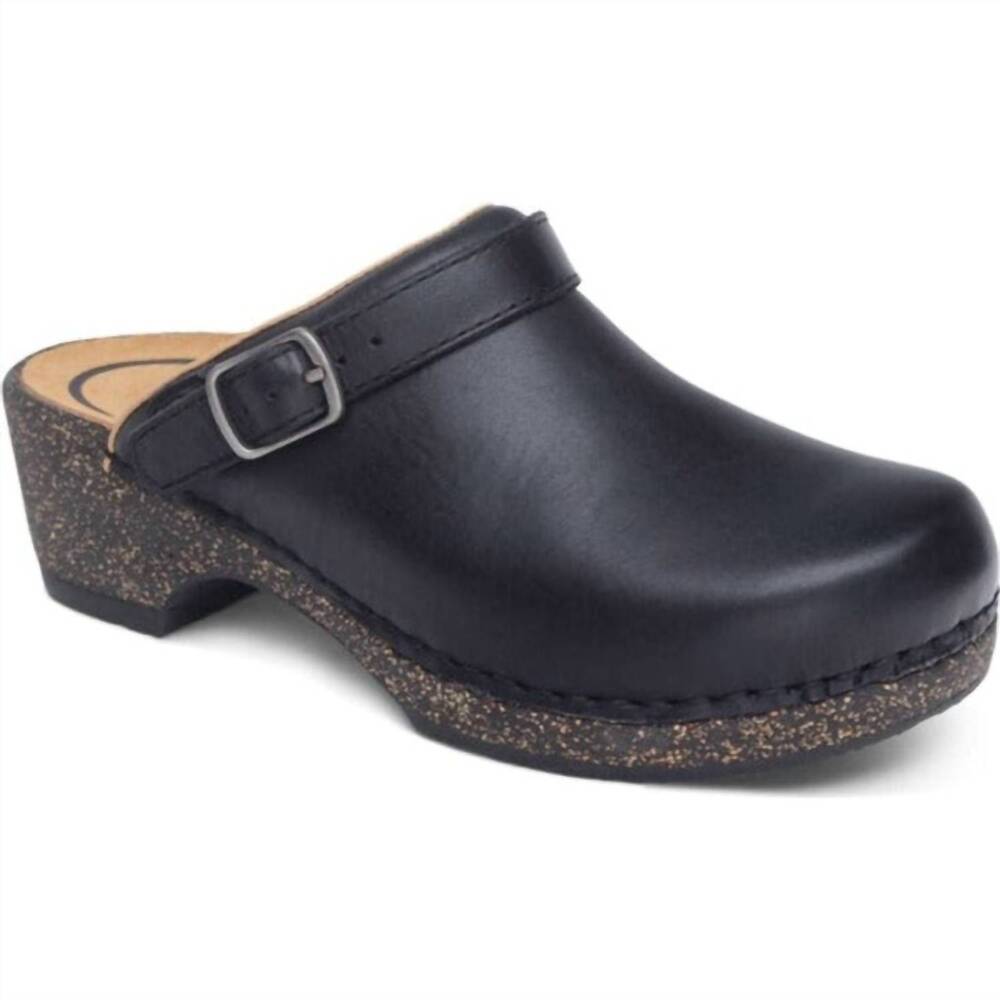 NEW AETREX women's beckie clog in black